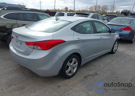 2013 Hyundai Elantra Gls z USA, uszkodzony, nr VIN 5NPDH4AE4DH245419